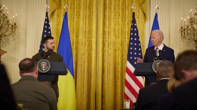 Trattenere gli aiuti all'Ucraina è sbagliato: la cosa principale dal discorso di Biden e Zelenskyj