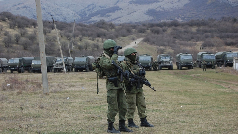 I partigiani hanno scoperto il quartier generale di una delle unità delle forze armate russe a Evpatoria