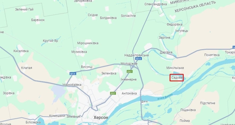 Uno dei proiettili è volato nel garage: la Federazione Russa ha ucciso un uomo in un villaggio vicino a Kherson