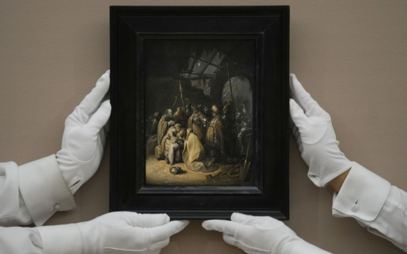 Il dipinto di Rembrandt, attribuito al suo allievo, è stato venduto per 13,8 milioni di dollari