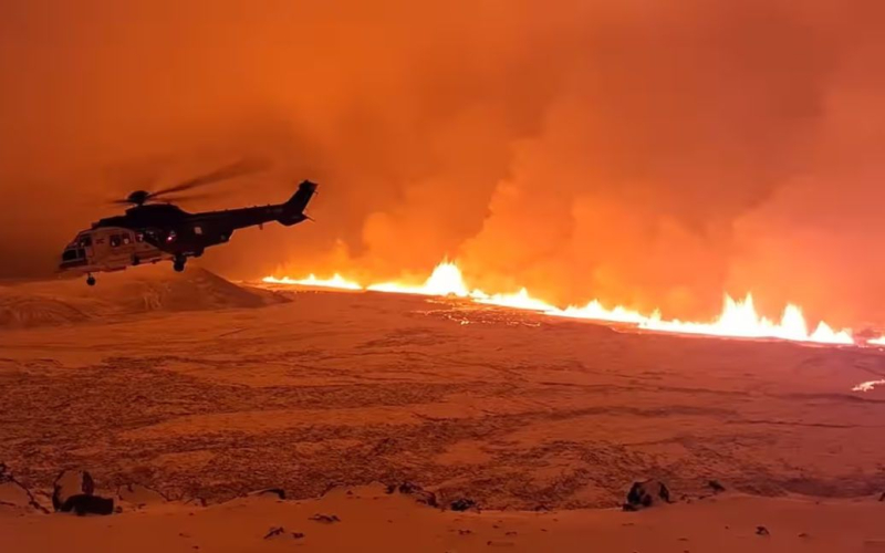 In Islanda, dopo mille terremoti, è iniziata un'eruzione vulcanica - foto, video