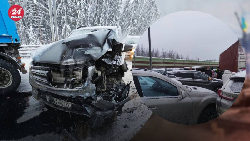Almeno 50 incontrati auto: in Russia si è verificato un grave incidente con vittime, tra cui un bambino