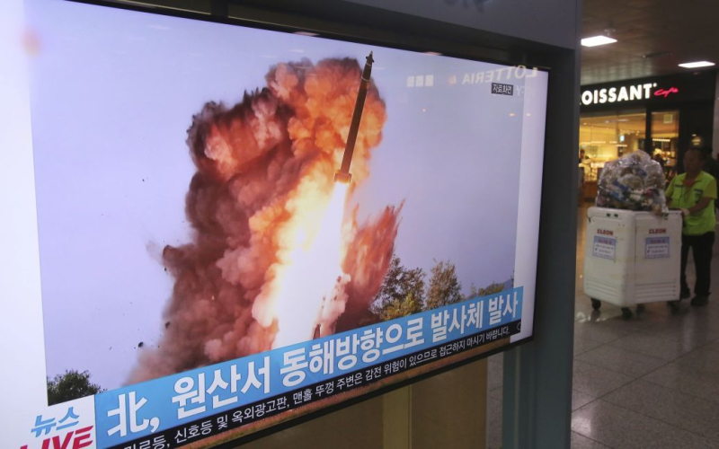 Nord La Corea ha lanciato missili da crociera verso il Mar Giallo