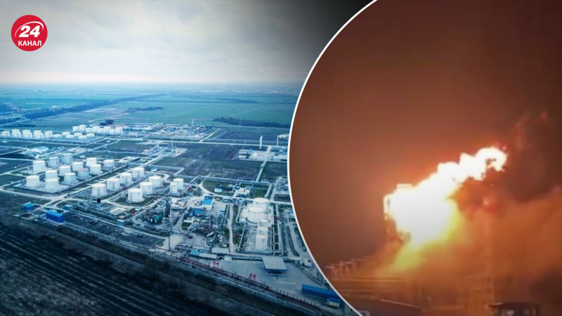 Si sono verificate esplosioni nella raffineria di petrolio di Ilsky ed è scoppiato un incendio: i russi si lamentano ancora una volta degli UAV