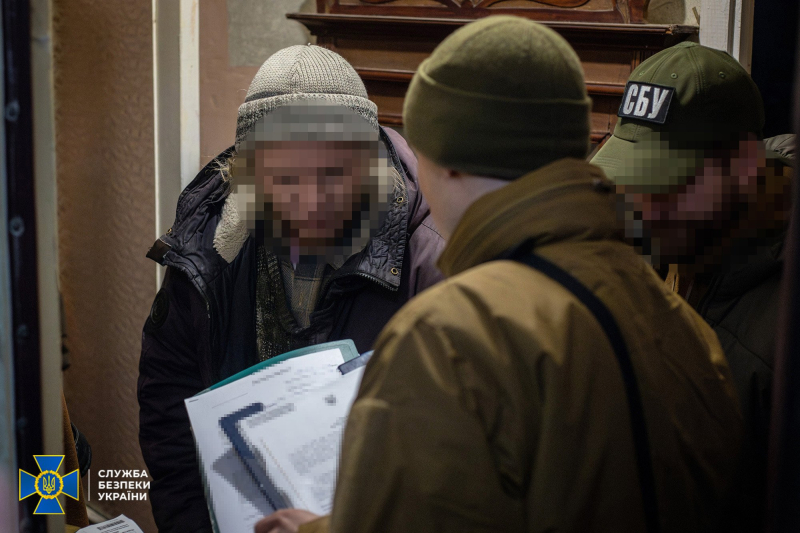 Dati raccolti sulle posizioni militari a Kiev all'inizio della guerra: la SBU ha arrestato un agente dell'FSB