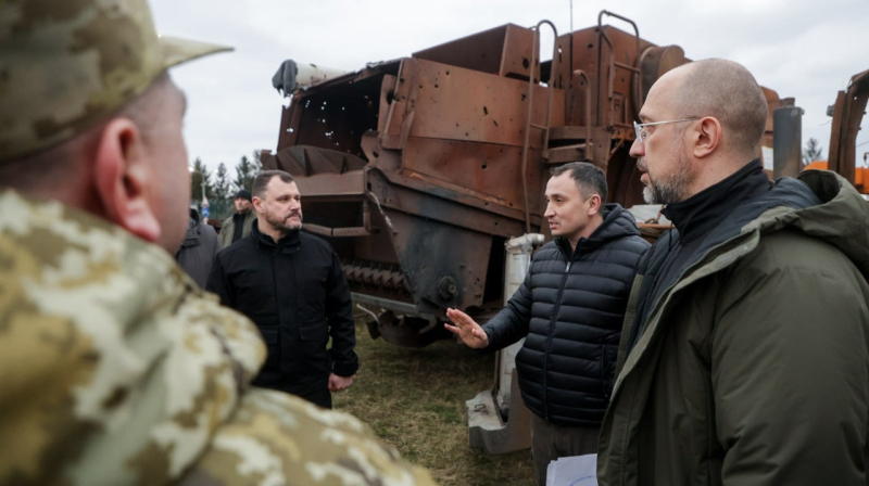 L'Ucraina non vende grano al mercato polacco — Shmygal al confine