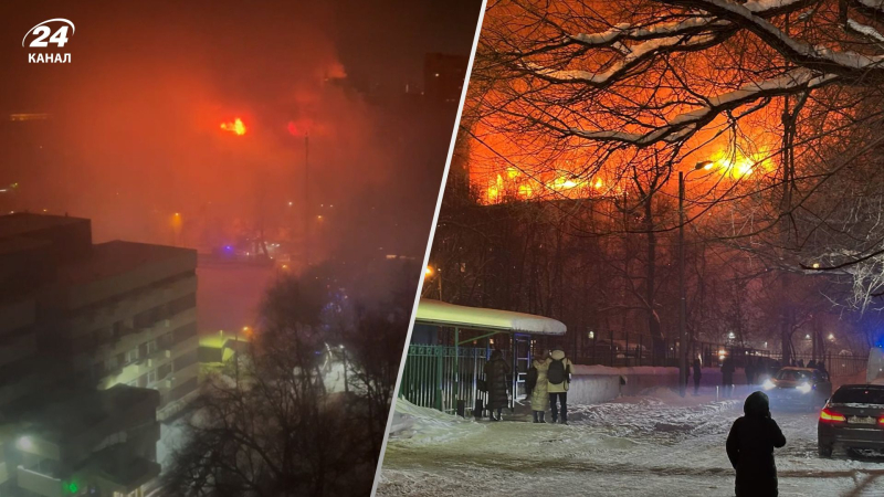 Hanno provato a mettere spegnere l'incendio con aerei: un potente incendio è scoppiato a Mosca