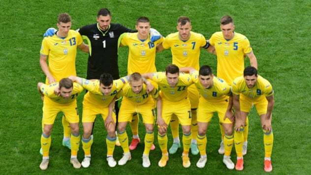 La nazionale ucraina ha perso due posizioni nella classifica FIFA