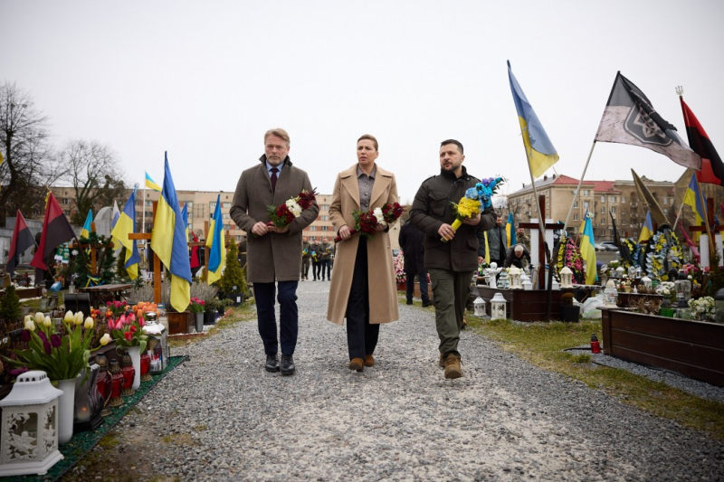 Zelenskyj e il primo ministro danese Frederiksen sono arrivati ​​a Lviv: cosa si sa