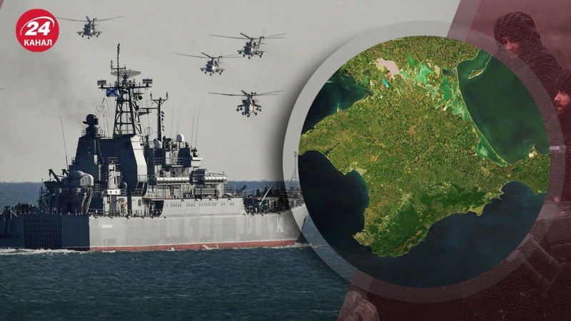 La Russia ha ancora molte di queste navi: il capitano della riserva ha nominato obiettivi prioritari in Crimea