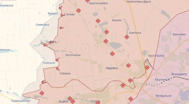 Intelligence britannica sull'offensiva russa nell'area di Avdeevka: la Russia cerca per dare slancio