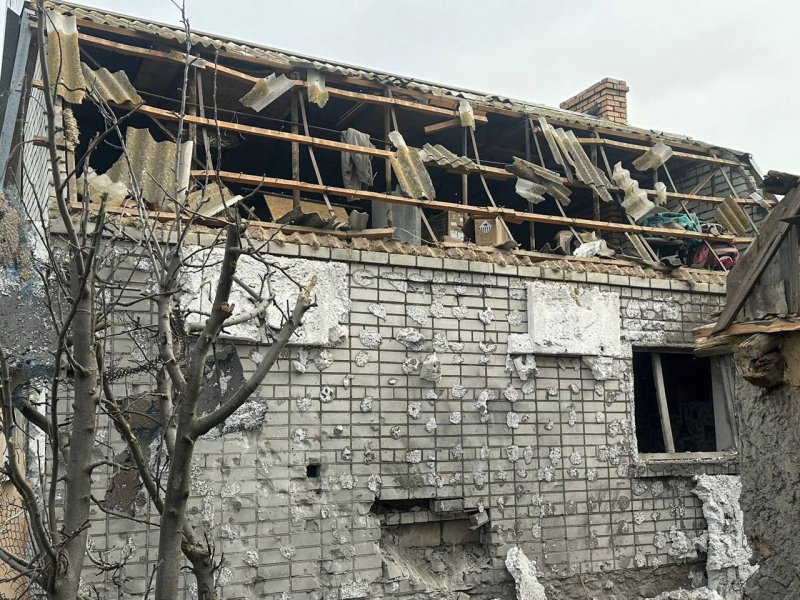 La Federazione Russa ha colpito Nikopol: l'epicentro e le case private sono state distrutto