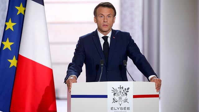 Macron è pronto ad aiutare l'Ucraina 