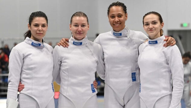 Per la terza volta nella storia, l'Ucraina si è qualificata per le Olimpiadi nella spada a squadre femminile