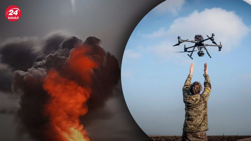 Non solo l'impianto: il secondo drone ha attaccato un deposito di carburante nella regione di Kursk