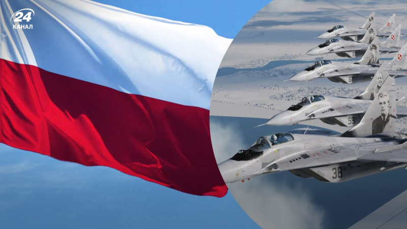 La Polonia ha nuovamente portato aerei da combattimento in cielo perché dell'attacco missilistico russo all'Ucraina