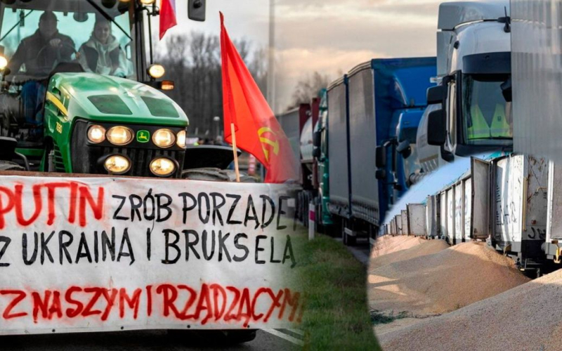 I contadini polacchi bloccano i posti di blocco al confine con la Germania - quello che chiedono