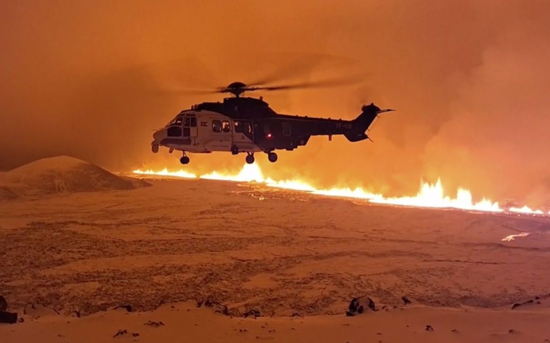 Un vulcano erutta di nuovo in Islanda: la situazione sta andando fuori controllo