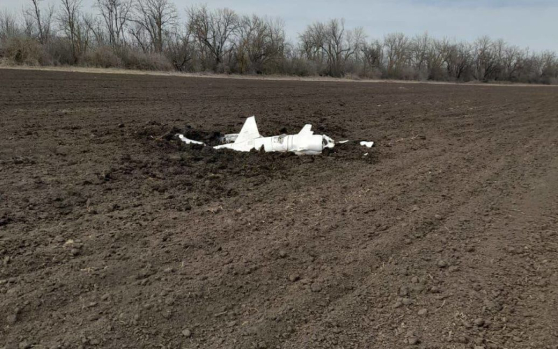 Il razzo lanciato dagli occupanti contro l'Ucraina è caduto di nuovo in Russia: foto