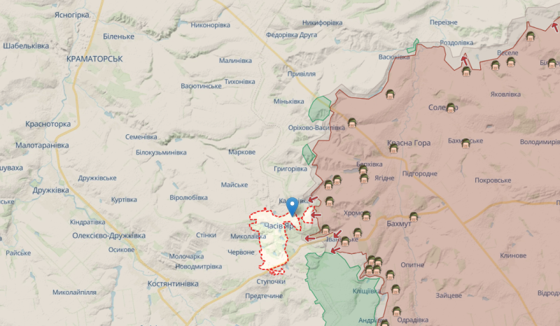 Chasov Yar sta tenendo, la situazione è in la città è sotto controllo - rappresentante dell'OSUV Khortitsa