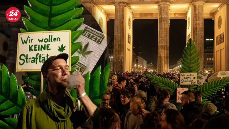 La Germania ha parzialmente legalizzato la cannabis: migliaia di persone in Berlino festeggia 