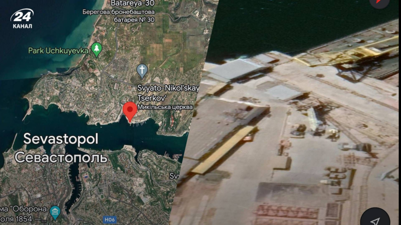 Attacco su una nave nella baia di Sebastopoli: mostriamo sulla mappa cosa ha attaccato il missile