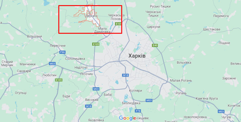 Esplosione B nella periferia di Kharkov: i russi colpiscono Dergachi con KAB