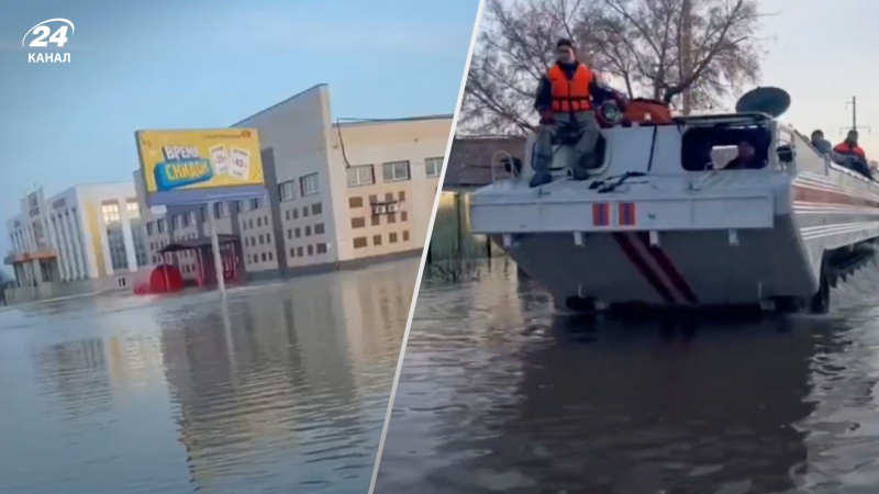 Orsk continua ad allagarsi dopo la rottura della diga, il livello dell'acqua è diventato critico: nuovo filmato