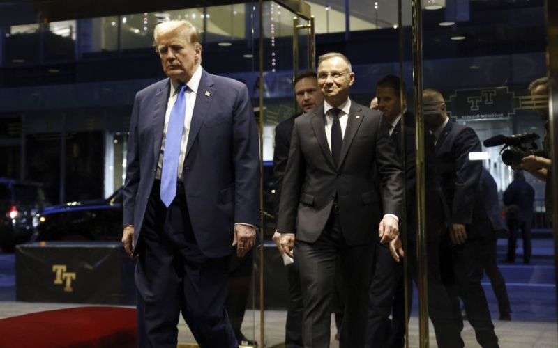 Duda ha incontrato Trump a New York: dettagli della visita privata