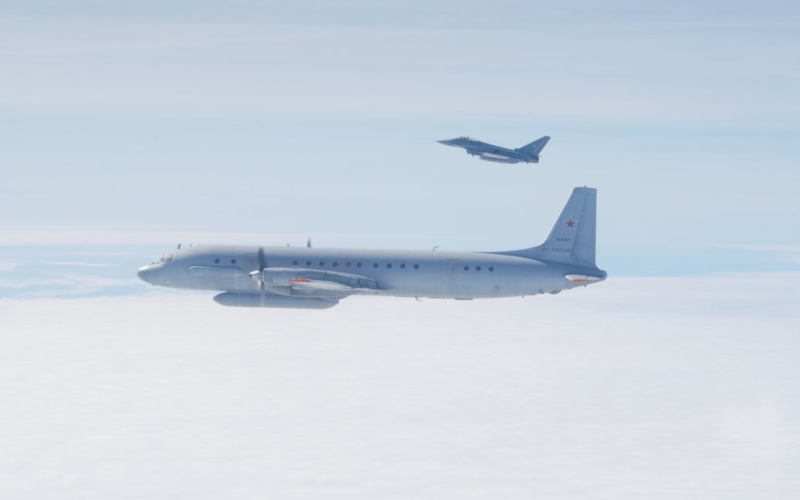 L'aeronautica tedesca ha sollevato i caccia della NATO attraverso l'Il-20 russo