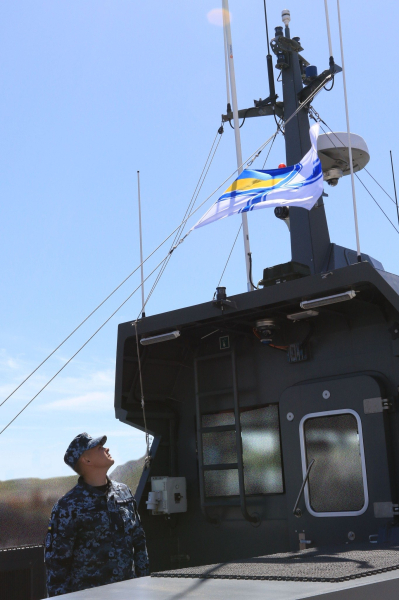 Irpen e Reni - La marina ucraina ha rifornito due imbarcazioni trasferite dall'Estonia