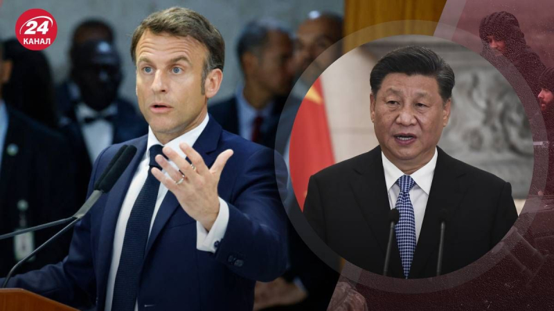 Agisce con il bastone e la carota, - Berezovets ha valutato la capacità di Macron di cambiare la posizione di Xi nei confronti della Russia