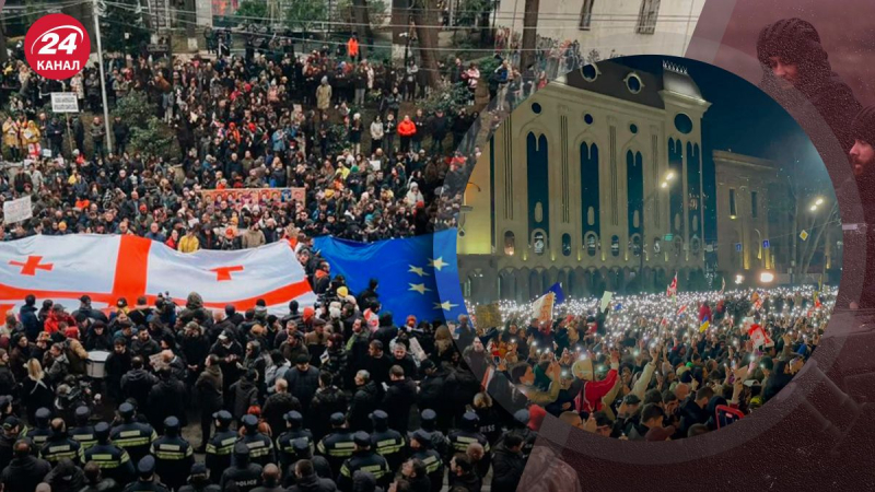 "È impossibile unire" La Georgia ha spiegato perché la protesta continuerà