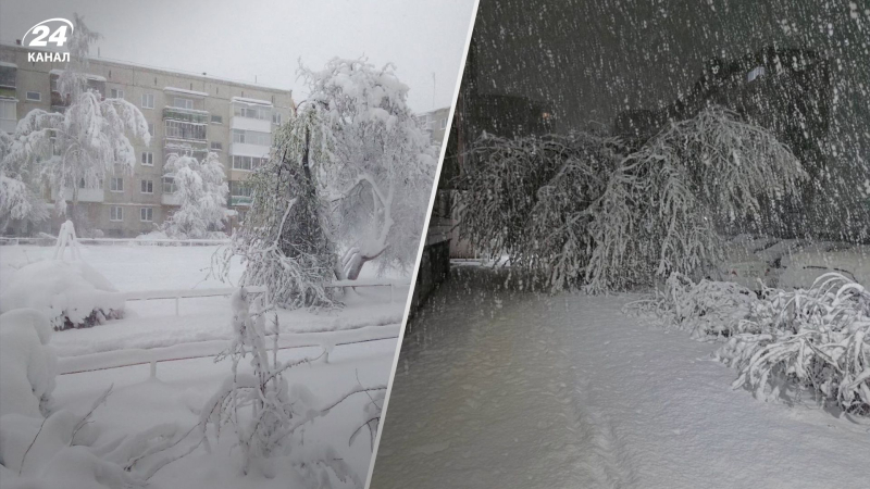 La vera vendetta della natura: la Russia dopo le inondazioni e incendi coperti da potenti nevicate