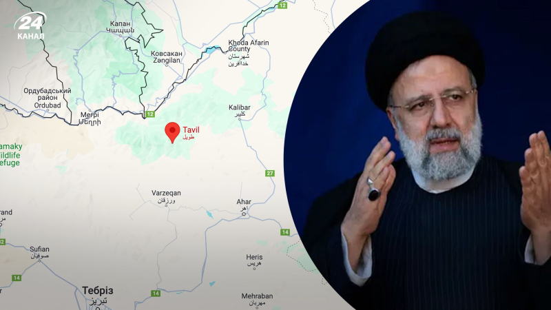 Dove si è schiantato l'aereo del presidente iraniano Ibrahim Raisi: mostra la posizione dell'incidente aereo sulla mappa