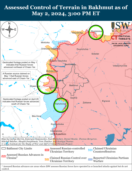 Mappa delle operazioni militari per 3 maggio 2024 – situazione al fronte