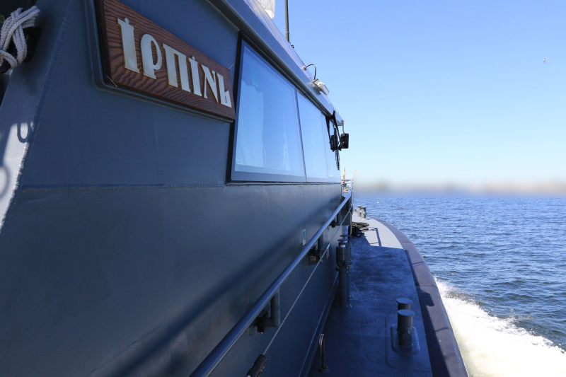 Irpen e Reni - la Marina ucraina ha rifornito due barche trasferite dall'Estonia