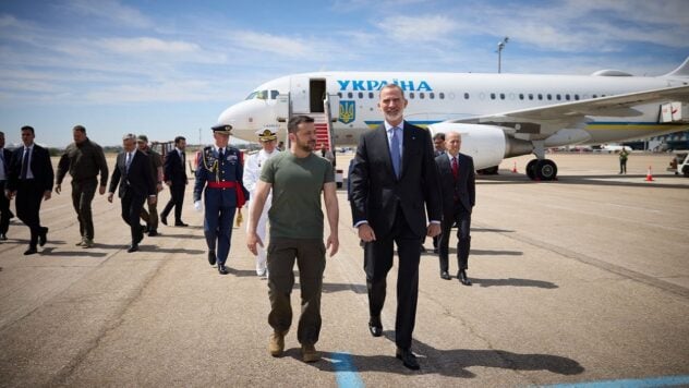 Zelenskyj è arrivato in Spagna: qual è il programma della visita del presidente