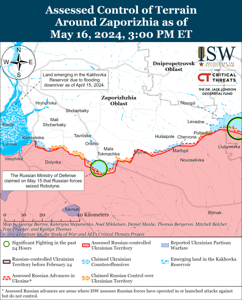 Mappa delle operazioni militari del 17 maggio 2024 - la situazione al fronte 