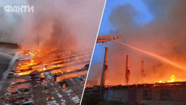 Esplosione a Smolensk in Russia: una fabbrica di mattoni ha preso fuoco