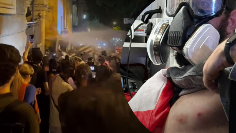Durante la protesta nel parlamento georgiano è stato annunciato un livello di allerta rosso, ci sono stati feriti