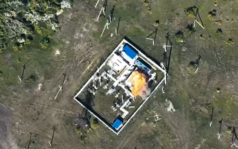 I droni hanno attaccato la regione di Belgorod : video di un colpo riuscito