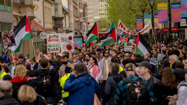 Proteste filo-palestinesi hanno avuto luogo a Malmö prima della seconda semifinale di Eurovision