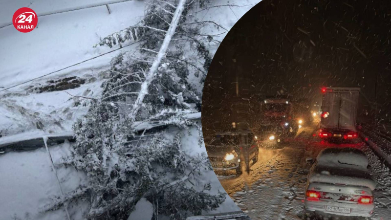 Ogni giorno &ndash ; poi un disastro naturale: la Russia era coperta da una forte nevicata, ci sono problemi con la luce