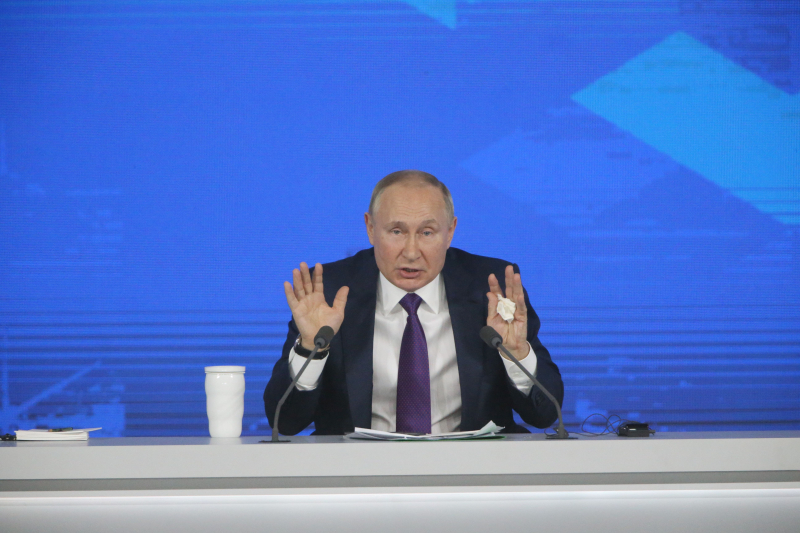 Putin ha chiesto che l'Ucraina lasci un territorio paragonabile a quello intero paese