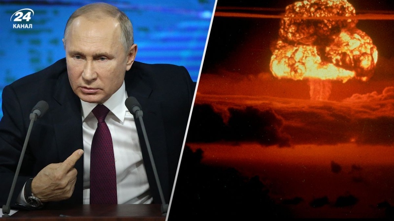 Putin ha fatto una dichiarazione assurda sulle armi nucleari e ha detto, a quali condizioni “può essere utilizzato” /></p>
<p>Putin sugli attacchi nucleari/Collage di Channel 24 (foto illustrative Getty Images)</p>
<p _ngcontent-sc95 class=