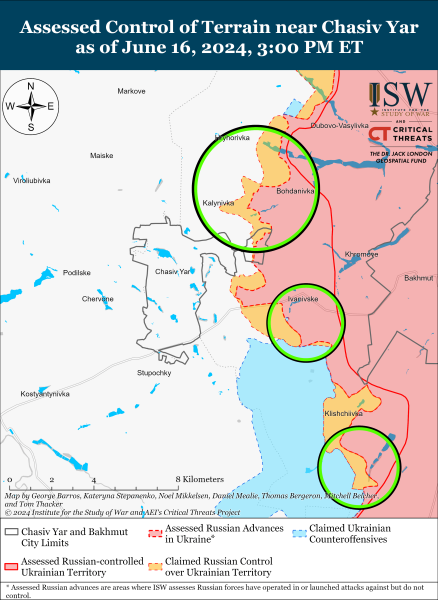Mappa delle operazioni militari per il 17 giugno , 2024 – situazione al fronte