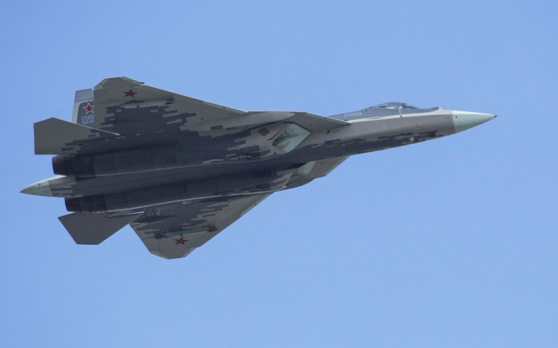 Sconfitta l'ultimo Su-57 russo: sono apparse le foto satellitari del caccia