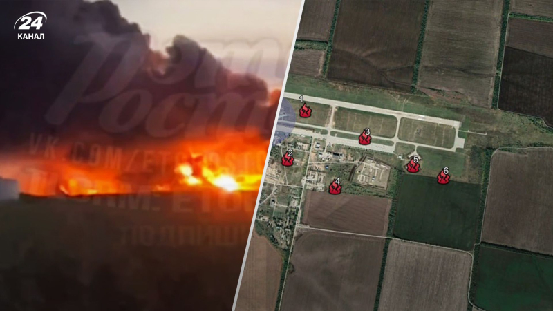 Gli arrivi nella regione di Rostov erano nella zona dell'aeroporto di Millerovo e del deposito di petrolio: foto satellitari