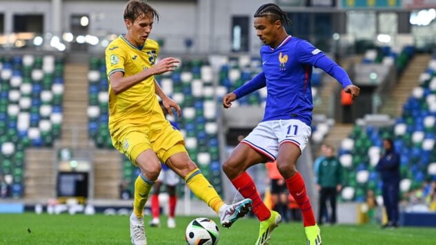 L'Ucraina Under 19 ha perso leggermente contro la Francia nelle semifinali di Euro 2024